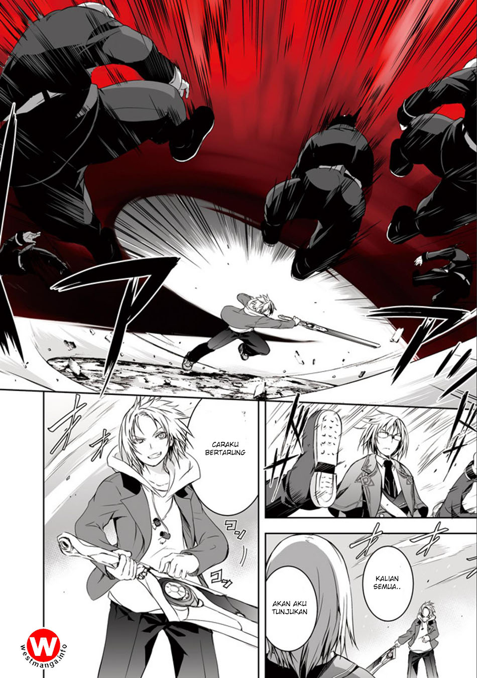 Maou to Ore no Hanggyakuki chapter 1